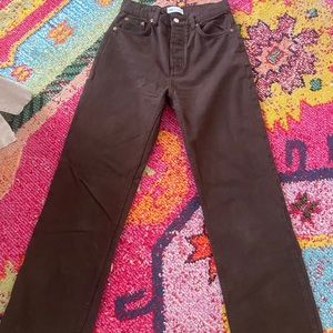 Zara Straight Leg Jeans